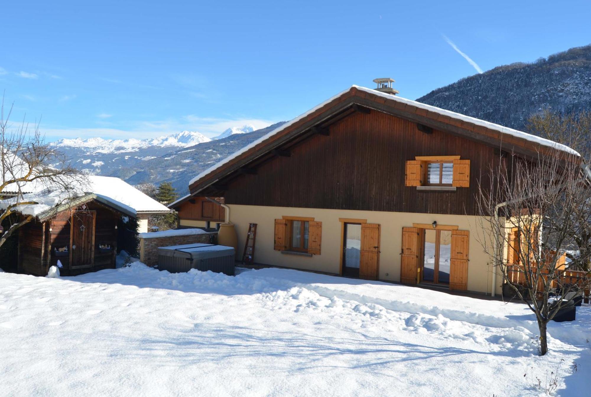 Chalet Avec Jacuzzi, Billard, Jardin Clos, Proche Paradiski Ла-Плань Экстерьер фото